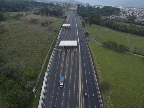 Vista aérea de la autopista Palín- Escuitla. (Foto: Wilder López/Soy502)