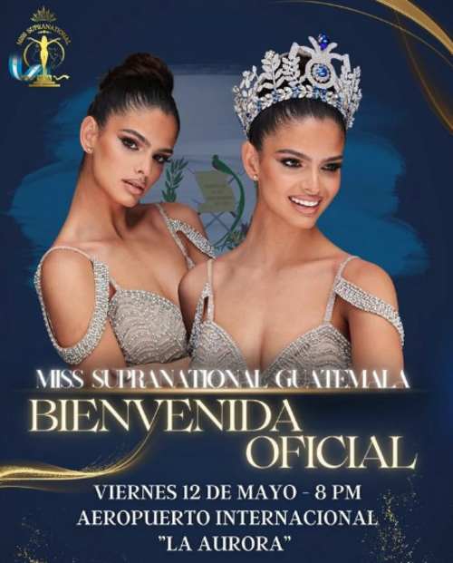 Naida estará en Guatemala este viernes 12 de mayo. (Foto: Supranational.gt)