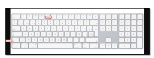 Método abreviado del teclado. (Foto: Xataka)