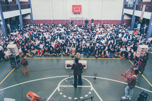 Fotografía de una presentación. (Foto: Ximena Fresse)