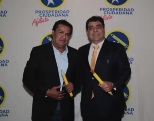 Exbinomio presidencial de Prosperidad Ciudadana. (Foto: archivo/Soy502)