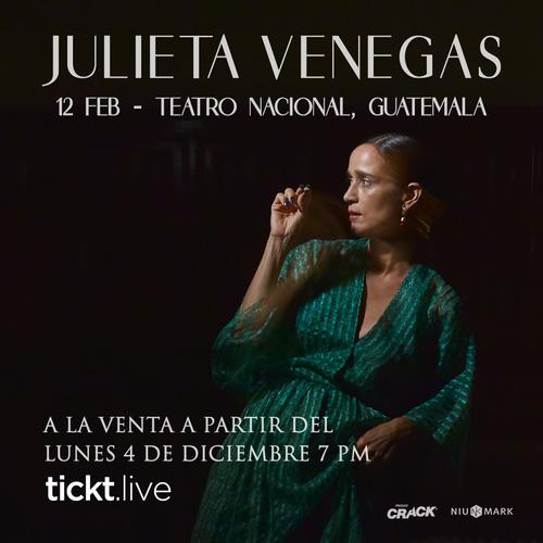 Julieta Venegas, concierto, Guatemala
