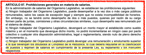 Fuente: Ley de Servicio Civil del Organismo Legislativo