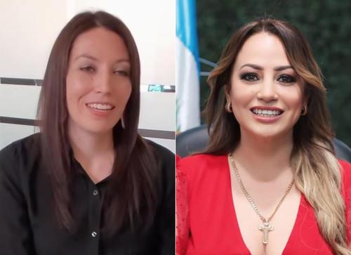 Lourdes Teresita y Nadia, ambas de apellidos De León Torres, legislarán desde bloques diferentes, pero aliados. (Foto: Soy502)