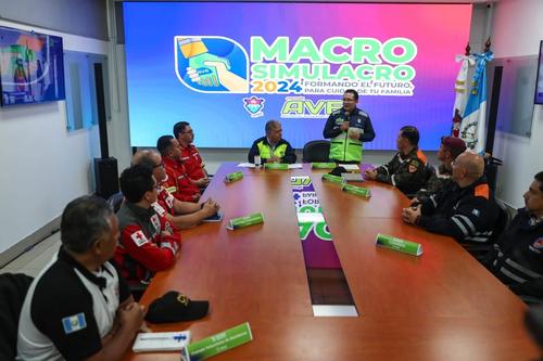 Macrosimulacro, Ciudad de Guatemala, terremoto