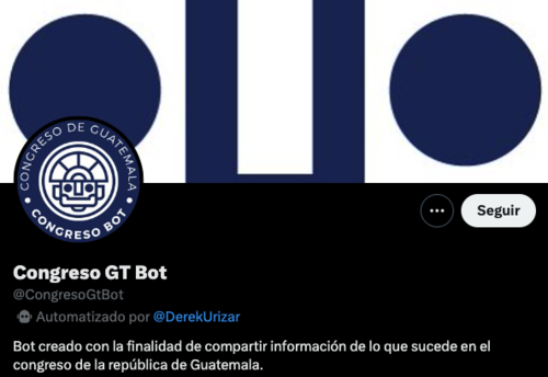 Congreso GT Bot, innovación, cuenta, Guatemala