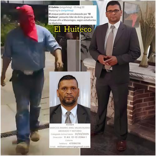 usac, walter mazariegos, amparo, disturbios, encapuchados, guatemala