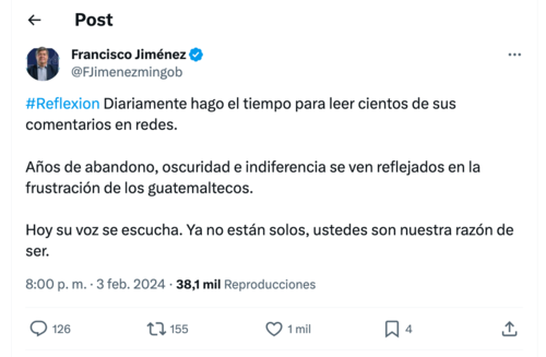 Ministro de Gobernación, extorsiones, denuncias