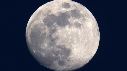 Luna, estudio, Tierra, encogimiento