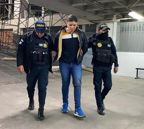 Christian Heinemann capturado por el triple crimen. (Foto: PNC)