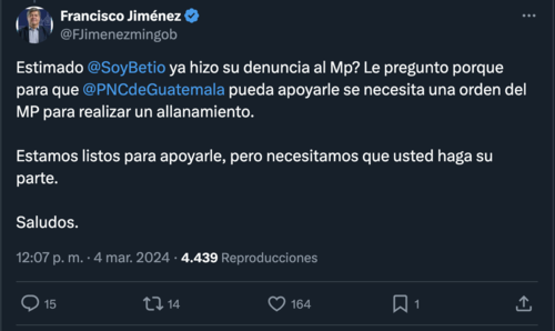 Robo, Ministro de Gobernación, concierto Karol G