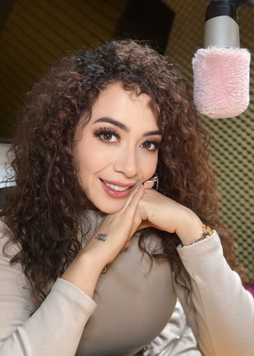 Danna en la Radio. (Foto: Instagram)