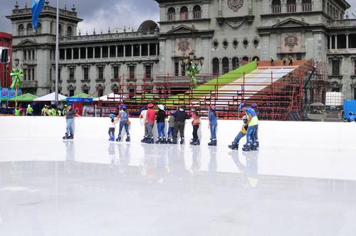 Pista de hielo. (Foto: Archivo/Soy502)