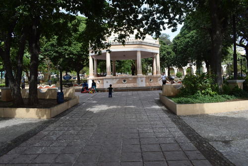 El parque central de Chiquimula lleva el nombre del poeta. (Foto: Nehemías/Gutiérrez/Colaborador)