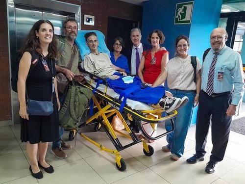 El chef volvió a Francia para continuar con su recuperación. (Foto: Embajada de Francia en Guatemala)