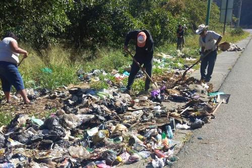 Basureros clandestinos, Guatemala, contaminación, basura, problemas, 02