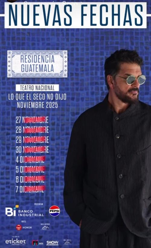 agotadas fechas arjona