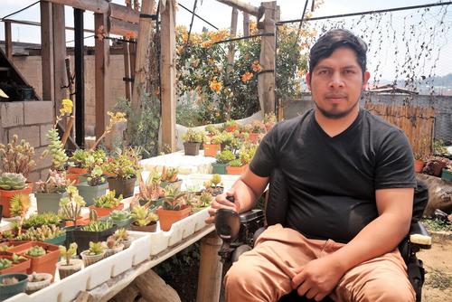 Rony ha emprendido una lucha incansable por mejorar la accesibilidad en su comunidad. (Foto: Carlos Sotz/Colaborador)