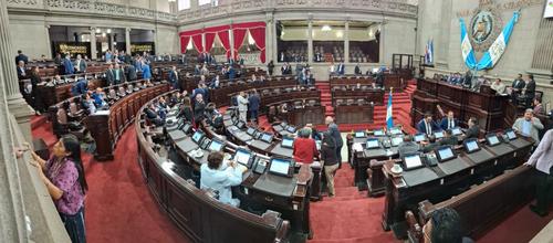 El Congreso conoció en primera lectura la propuesta de ley que cambiaría los porcentajes de embargo por dueda. (Foto: Wilder López/Soy502)