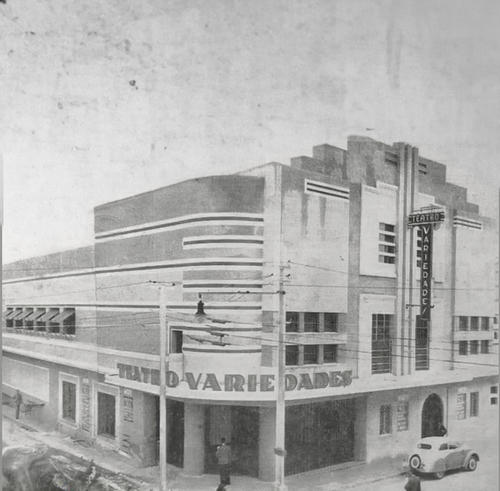 Diseño original del Teatro Variedades.