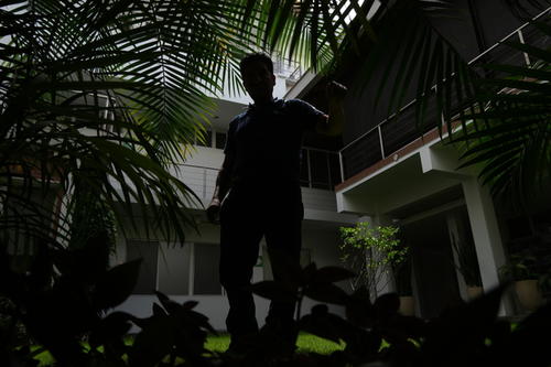 El migrante guatemalteco que fue llevado a la cárcer de Alligator Alcatraz luego de ser capturado en una redada. (Foto: Wilder López/Soy502)