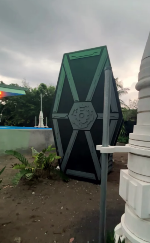 Star Wars, El Paredón, casa, nave 2