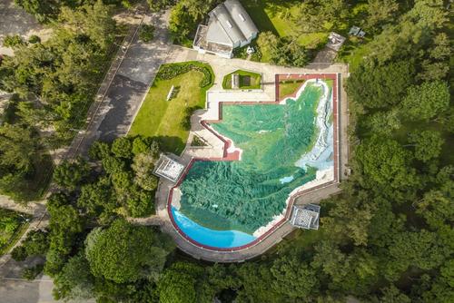 El Mapa en Relieve ya está recibiendo a los vecinos. (Foto: Cortesía Municipalidad de Guatemala)