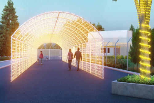 Se cuenta con iluminación especial. (Foto: Cortesía Municipalidad de Guatemala)