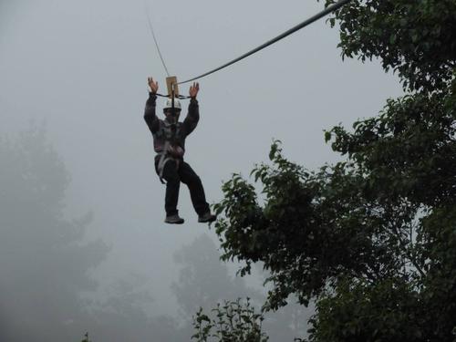El canopy actualmente está en fase de mejoramiento. (Foto: Centro Ecoturístico Kum Kum Wutz)