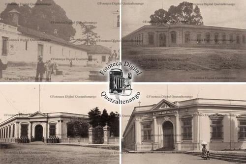Así lucía el instituto en sus primeros años. (Foto: Fototeca Digital de Quetzaltenango)