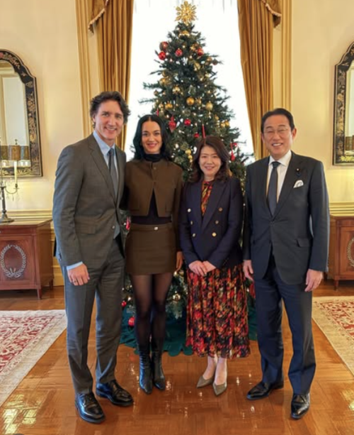 katy perry justin trudeau