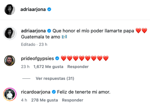 mensaje adria arjona padre 3