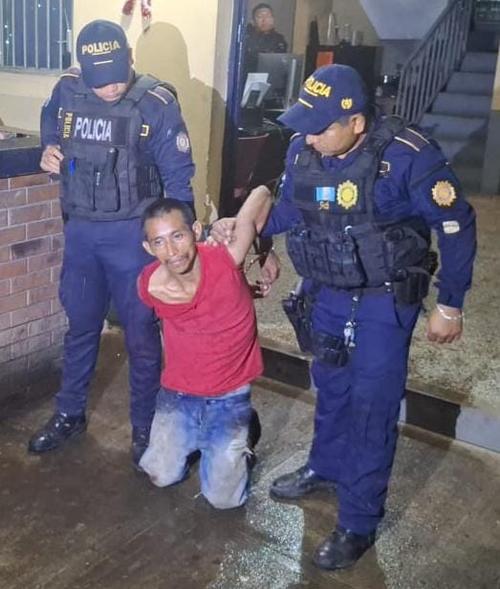 Berni Alexander Ixcamil Alvarenga fue detenido en Suchitepéquez, tras fugarse de cárcel ubicada en Escuintla. (Foto: PNC)