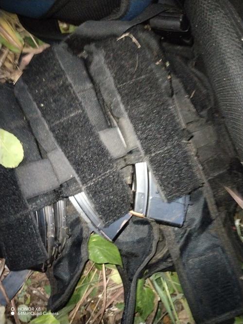 Estas armas fueron localizadas luego de los ataques orquestados por el Cartel Sinaloa en contra del Cartel Chiapas - Guatemala. (Foto: Cortesía)