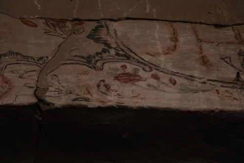 Restos de murales se pueden observar en las paredes. (Foto: Oswaldo Cop/Colaborador)