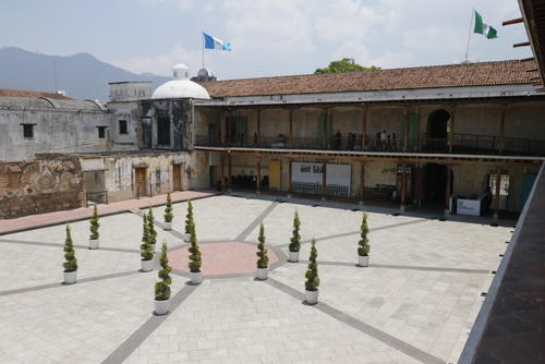 El palacio del siglo XVIII es hoy hogar del arte guatemalteco. (Foto: Renato Melgar/Colaborador)
