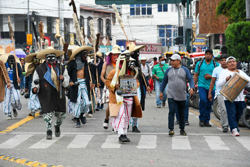Figura entre las costumbres más antiguas de la ciudad de Salamá. (Foto: Leonel Vásquez/Colaborador)