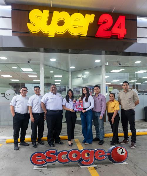 (Fotografía cortesía: Lotería Escoge 2)