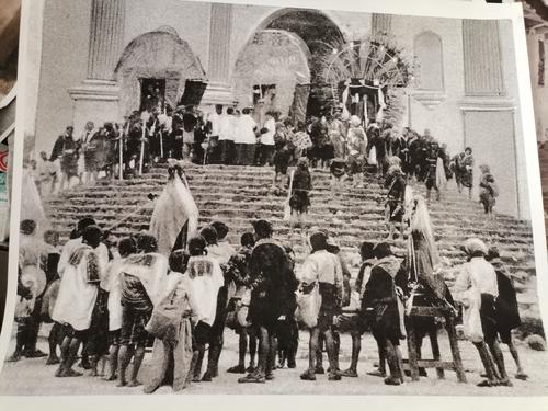 En 1950, las tres imágenes de Santo Tomás, San José y San Sebastián salieron en procesión. (Foto: Servando Tzoc)