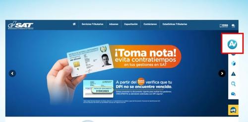 Lo primero es ingresar al portal de la SAT y elegir la opción de Agencia Virtual. (Foto: Héctor Gómez/Colaborador)