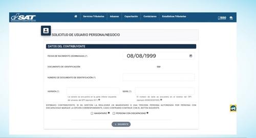 Te pedirán otros datos que debes llenar. (Foto: Héctor Gómez/Colaborador)