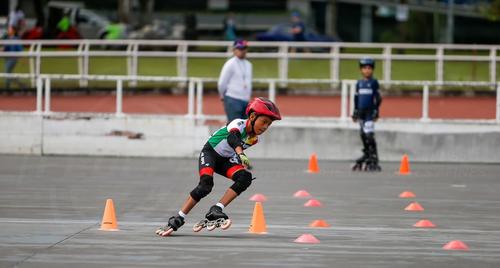 En la prueba de obstáculos dio muestra de sus destrezas. (Foto: Francisco Portillo/Colaborador)