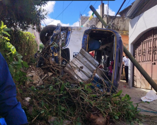 Hasta el momento solo se reportan daños materiales. (Foto: ASONBOMD)