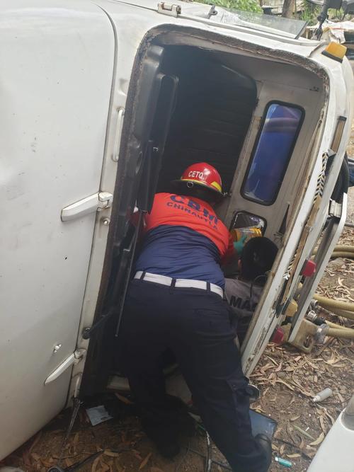 (Foto: Bomberos Municipales, Chinautla)