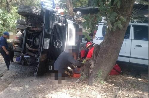 (Foto: Bomberos Municipales De Chinautla)