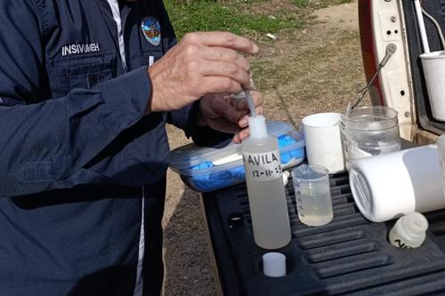 Insivumeh, ríos, calidad del agua, Guatemala, toma de muestras, 03