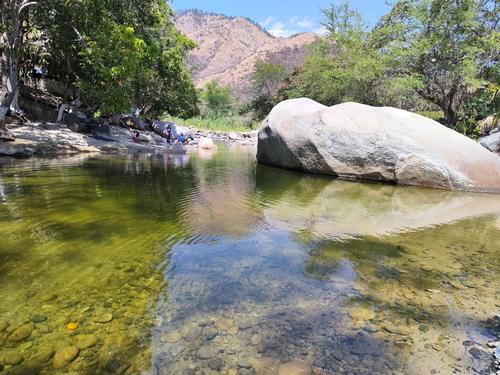 La época de calor es aprovechada en la poza Las Minas. (Foto: Wilder López/Colaborador)