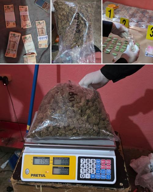 Drogas fueron incautadas por las autoridades correspondientes. (Foto: MP)