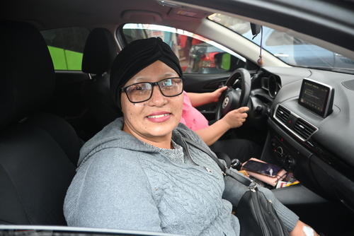 Sra. Glenda de León, de 51 años, recibió su última quimioterapia contra el cáncer de ovario. (Foto: José Pos/Colaborador)