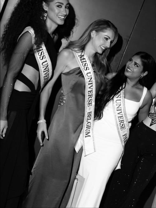 Raschel Paz comparte con las candidatas de Miss Universe. (Foto: Instagram)